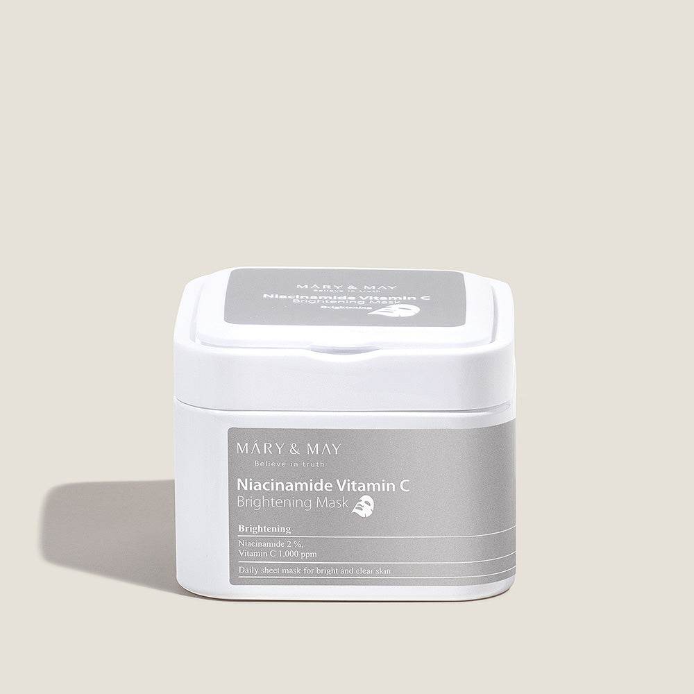 Mary&May Niacinamide Vitamin C Brightening Mask (30EA/400g) - Soloriva